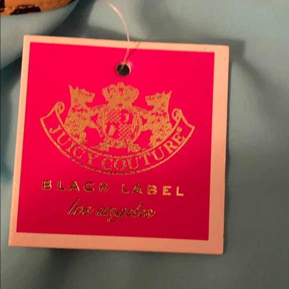 Juicy Couture Swimsuit Color:Blue & Cheetah print - Picture 3 of 4